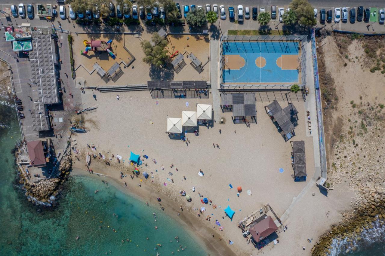 Ferienwohnung Port City Haifa - Bat Galim 25 Mtrs From The Beach & Rambam Exterior foto